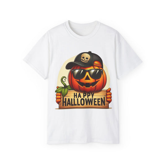 Halloween Unisex T-shirt van Zacht Katoen