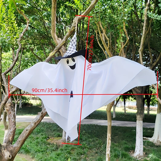 White Bat Halloween Decoration Set (2pcs)-1