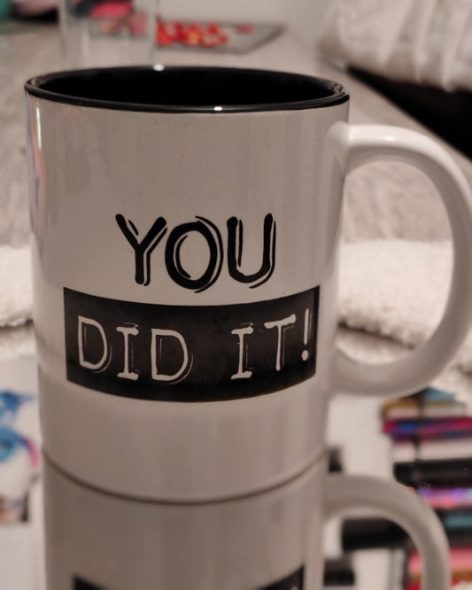 Mok – You Did It! (Wit/Zwart)