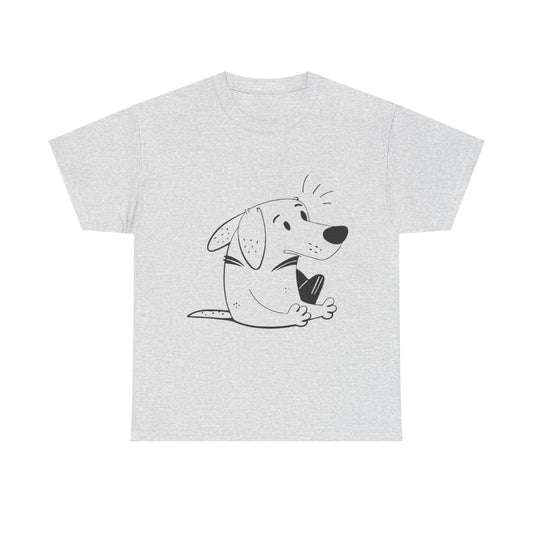Cartoon Honden T-shirt - jvrmonkeydesign #