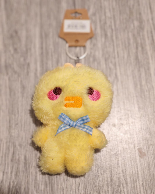 Sleutelhanger – Geel Kuikentje met Strik
