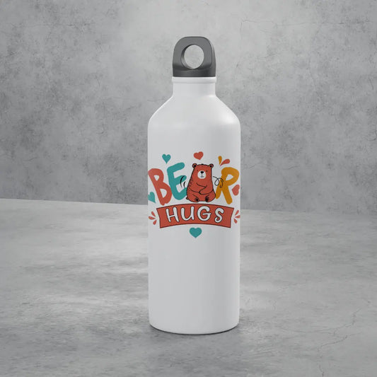 Bear Hugs Aluminium Drinkfles - jvrmonkeydesign #