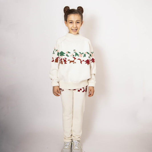 Girls Christmas Leggings – Duurzaam, Comfortabel & Feestelijk