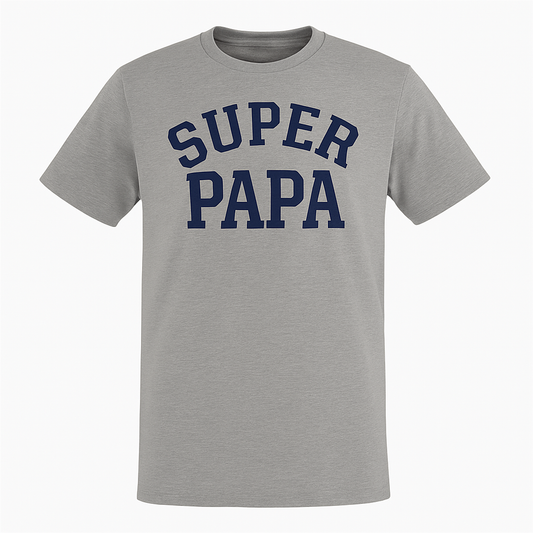 T-shirt "SUPER PAPA" – Voor de held van het huis - jvrmonkeydesign #