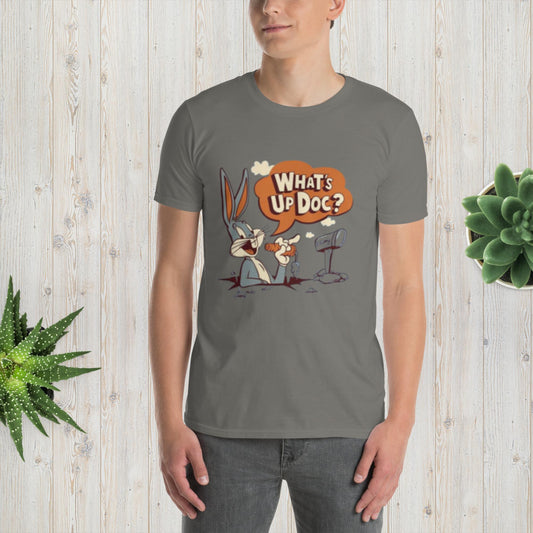 Uniseks T-shirt met korte mouw - jvrmonkeydesign #