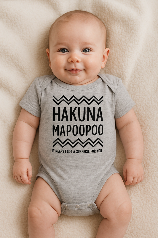 💩 Hakuna Mapoopoo – Romper - jvrmonkeydesign #