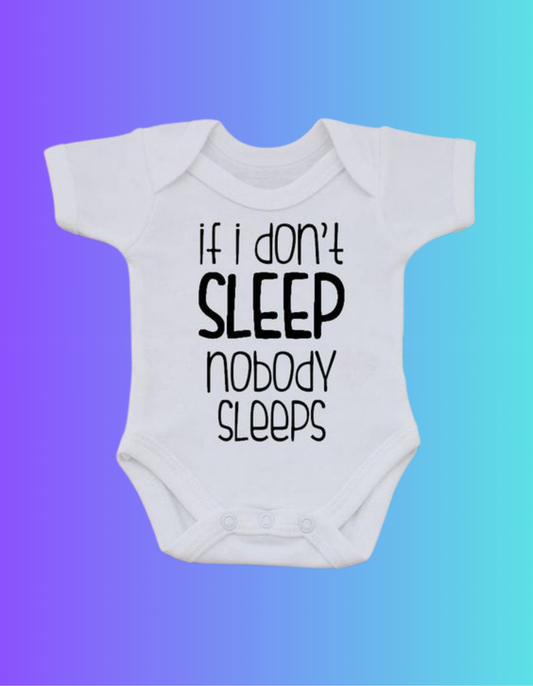 Romper – If I Don’t Sleep, Nobody Sleeps - jvrmonkeydesign #