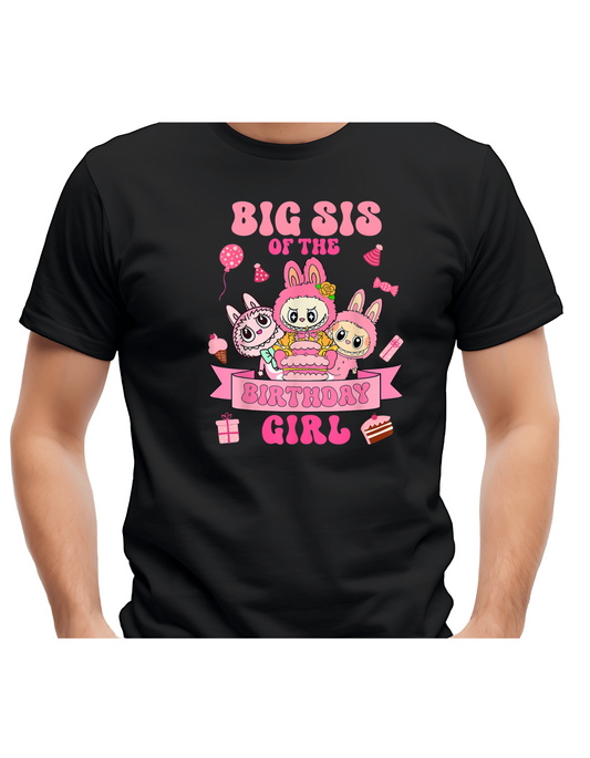 Big Sis of the Birthday Girl T-shirt.