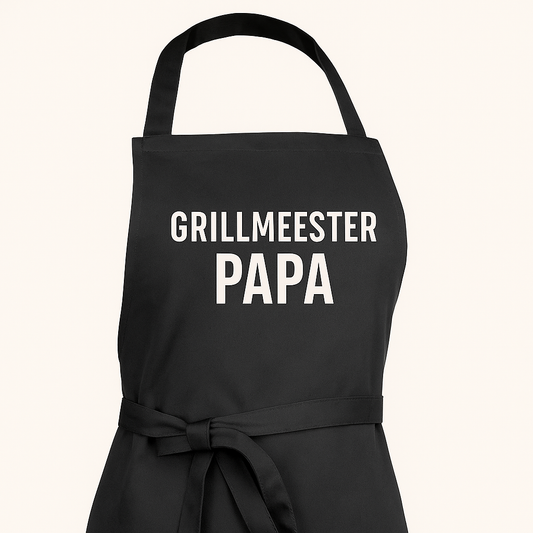 Grillmeester Papa – Vaderdag Schort - jvrmonkeydesign #