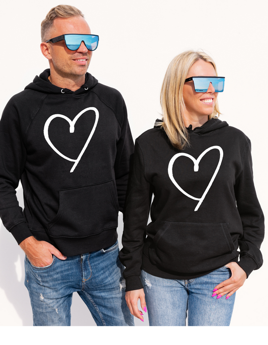 Matching Hoodies – Perfect voor Koppels & Vrienden ❤️👕 - jvrmonkeydesign #