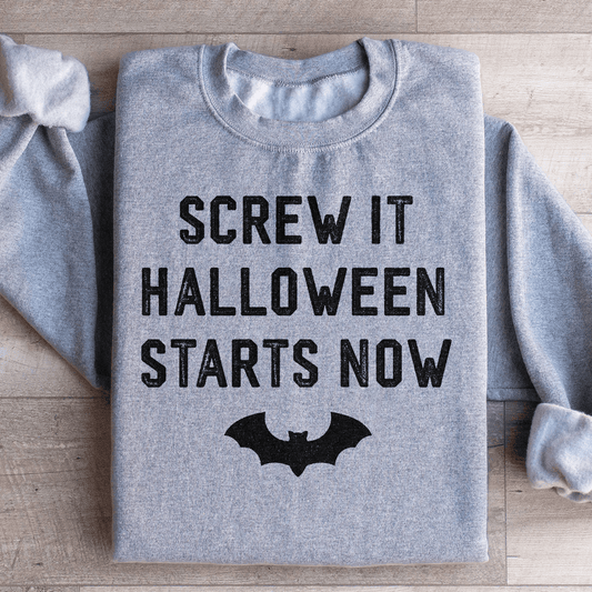 Screw It – Halloween Starts Now T-shirt