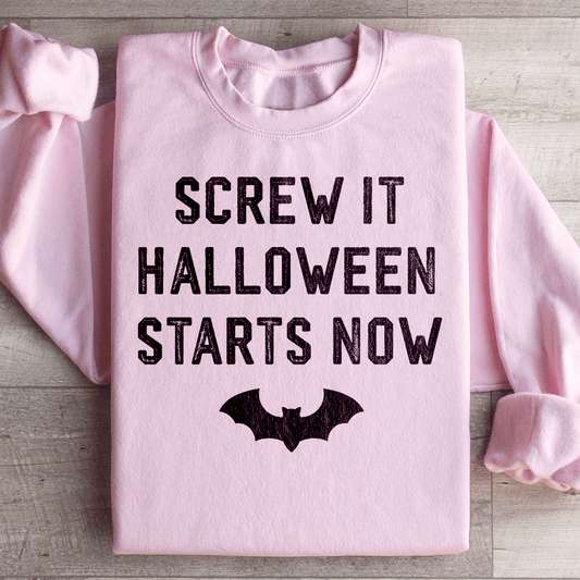 Screw It – Halloween Starts Now T-shirt
