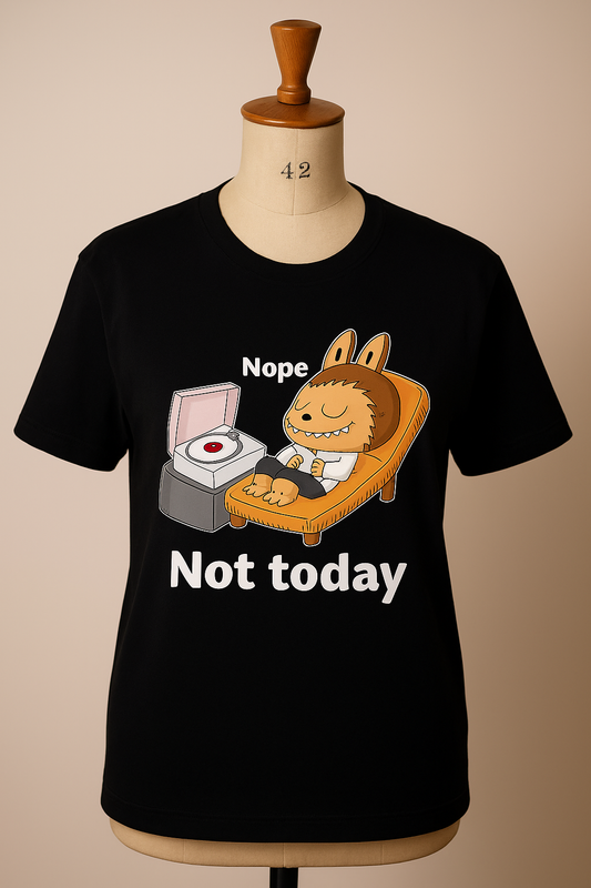 T-shirt “Nope. Not Today.” - jvrmonkeydesign #