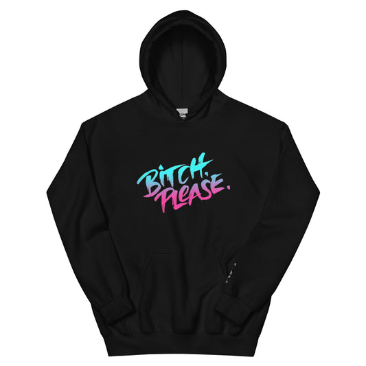 Unisex Hoodie bitch please - jvrmonkeydesign #