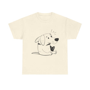 Cartoon Honden T-shirt - jvrmonkeydesign #