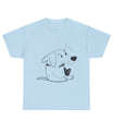 Cartoon Honden T-shirt - jvrmonkeydesign #