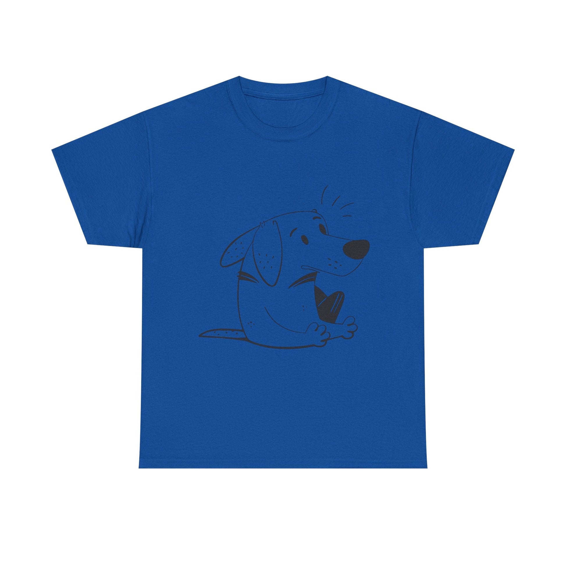 Cartoon Honden T-shirt - jvrmonkeydesign #