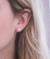Mother of Pearl Trio Set - Roségoud en kristal - jvrmonkeydesign #