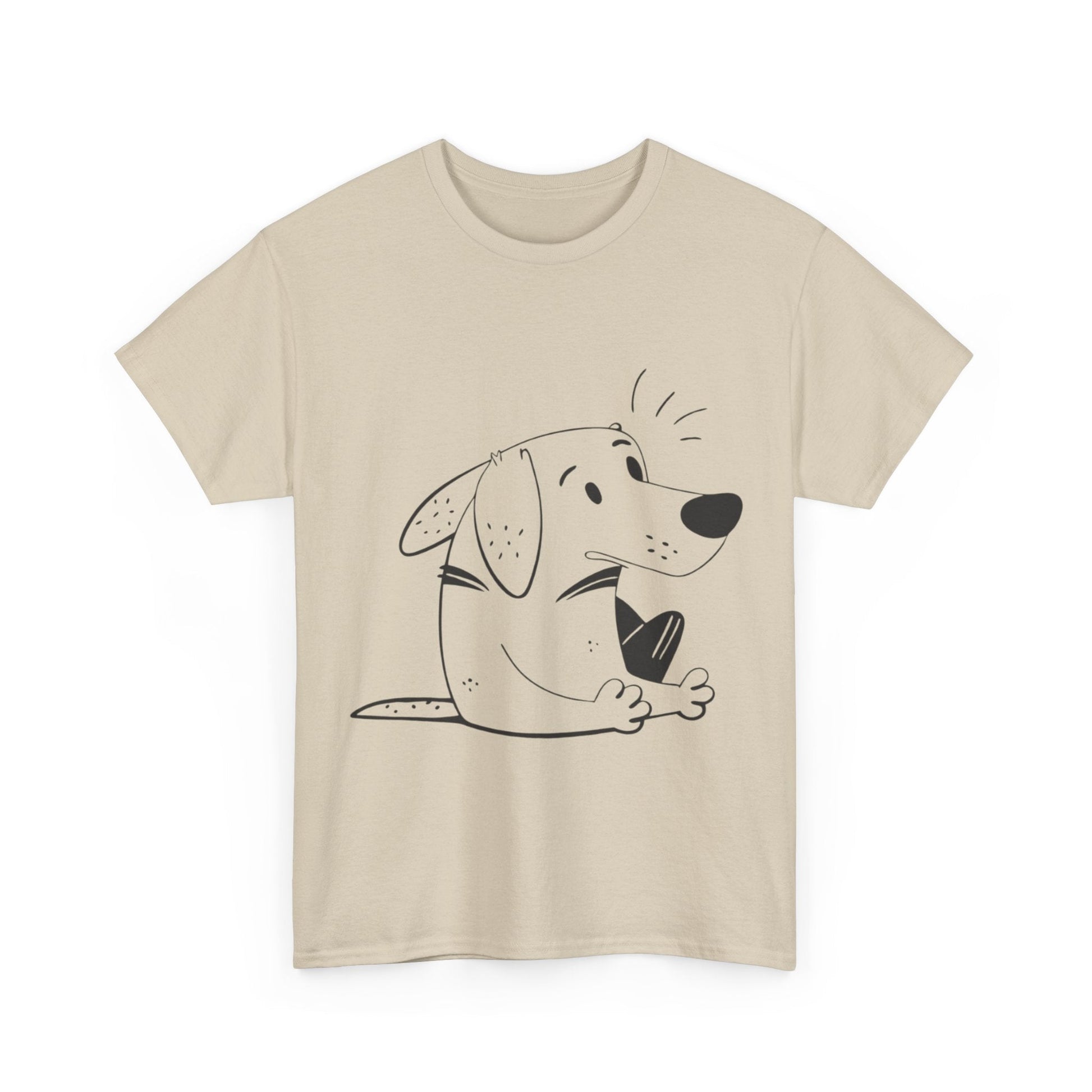 Cartoon Honden T-shirt - jvrmonkeydesign #
