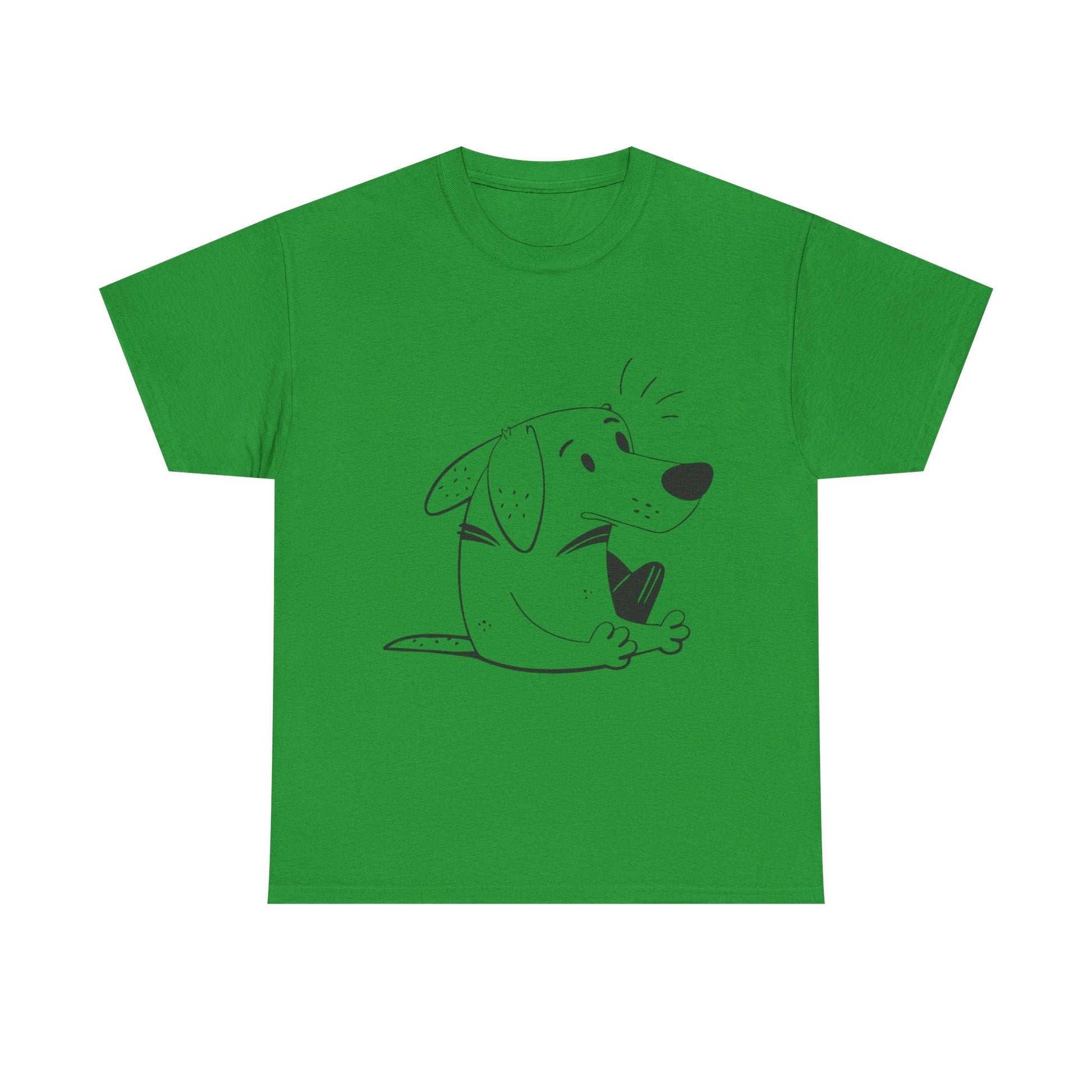 Cartoon Honden T-shirt - jvrmonkeydesign #