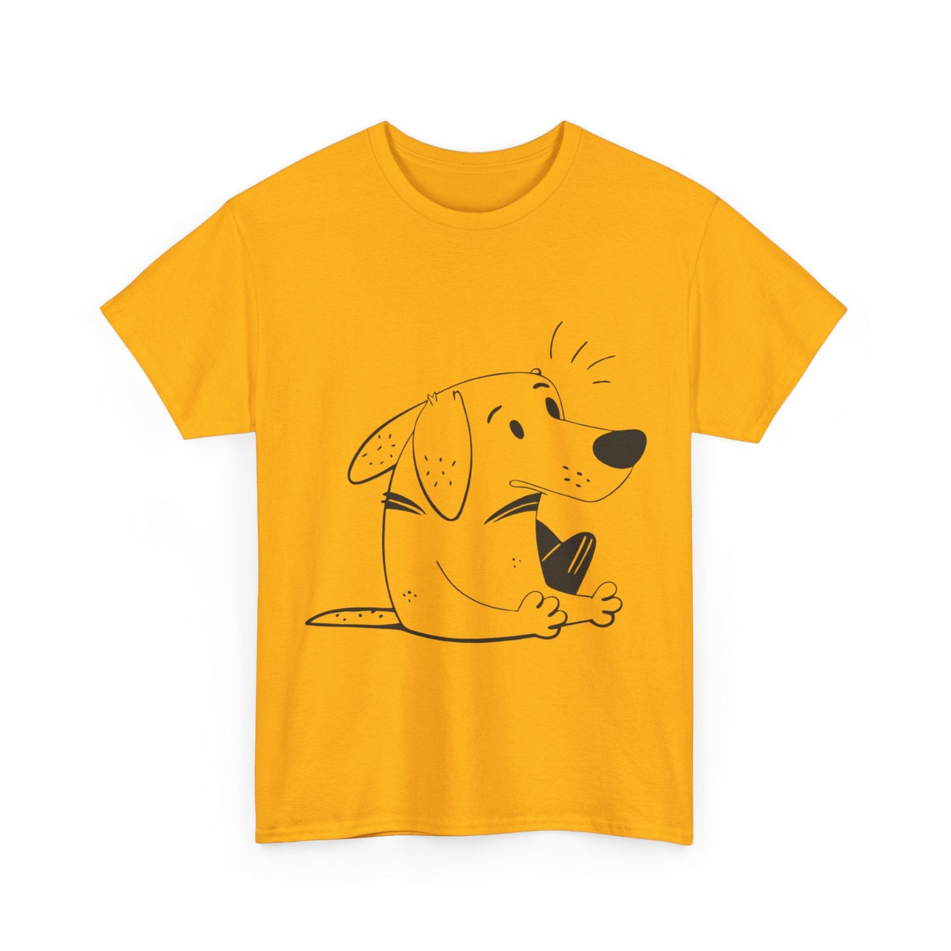 Cartoon Honden T-shirt - jvrmonkeydesign #