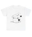 Cartoon Honden T-shirt - jvrmonkeydesign #