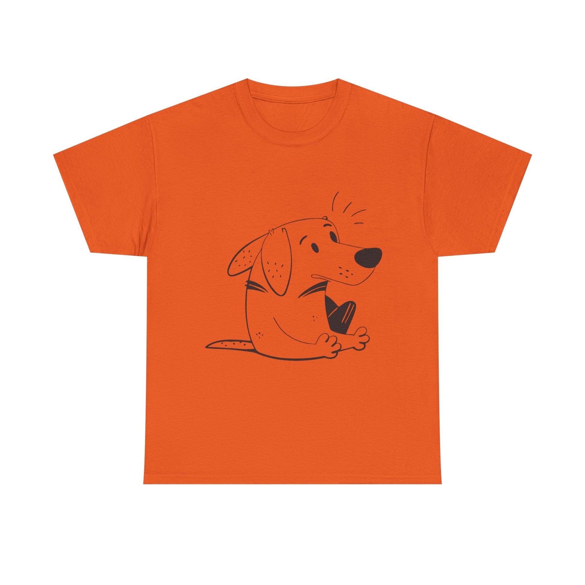 Cartoon Honden T-shirt - jvrmonkeydesign #