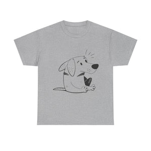 Cartoon Honden T-shirt - jvrmonkeydesign #