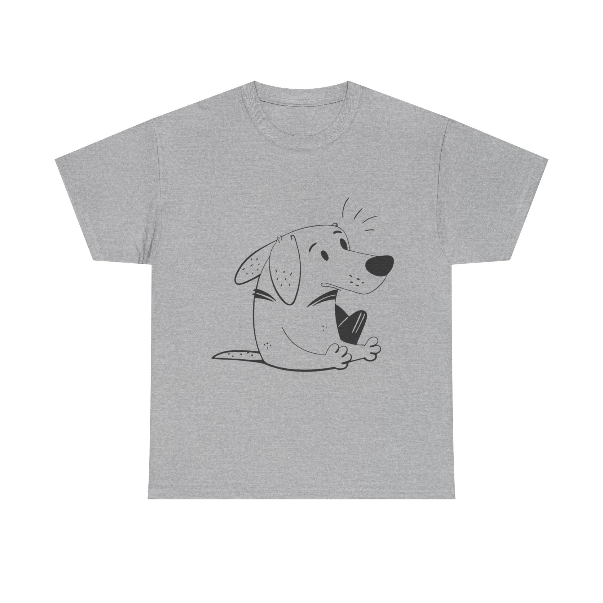 Cartoon Honden T-shirt - jvrmonkeydesign #