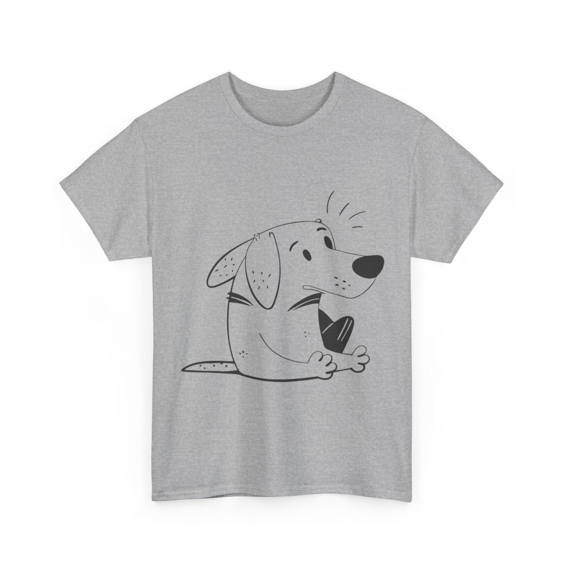 Cartoon Honden T-shirt - jvrmonkeydesign #