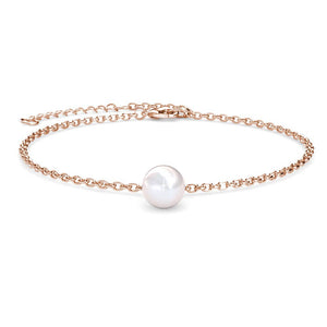 Mother of Pearl Trio Set - Roségoud en kristal - jvrmonkeydesign #