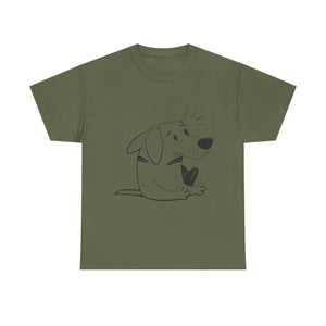Cartoon Honden T-shirt - jvrmonkeydesign #