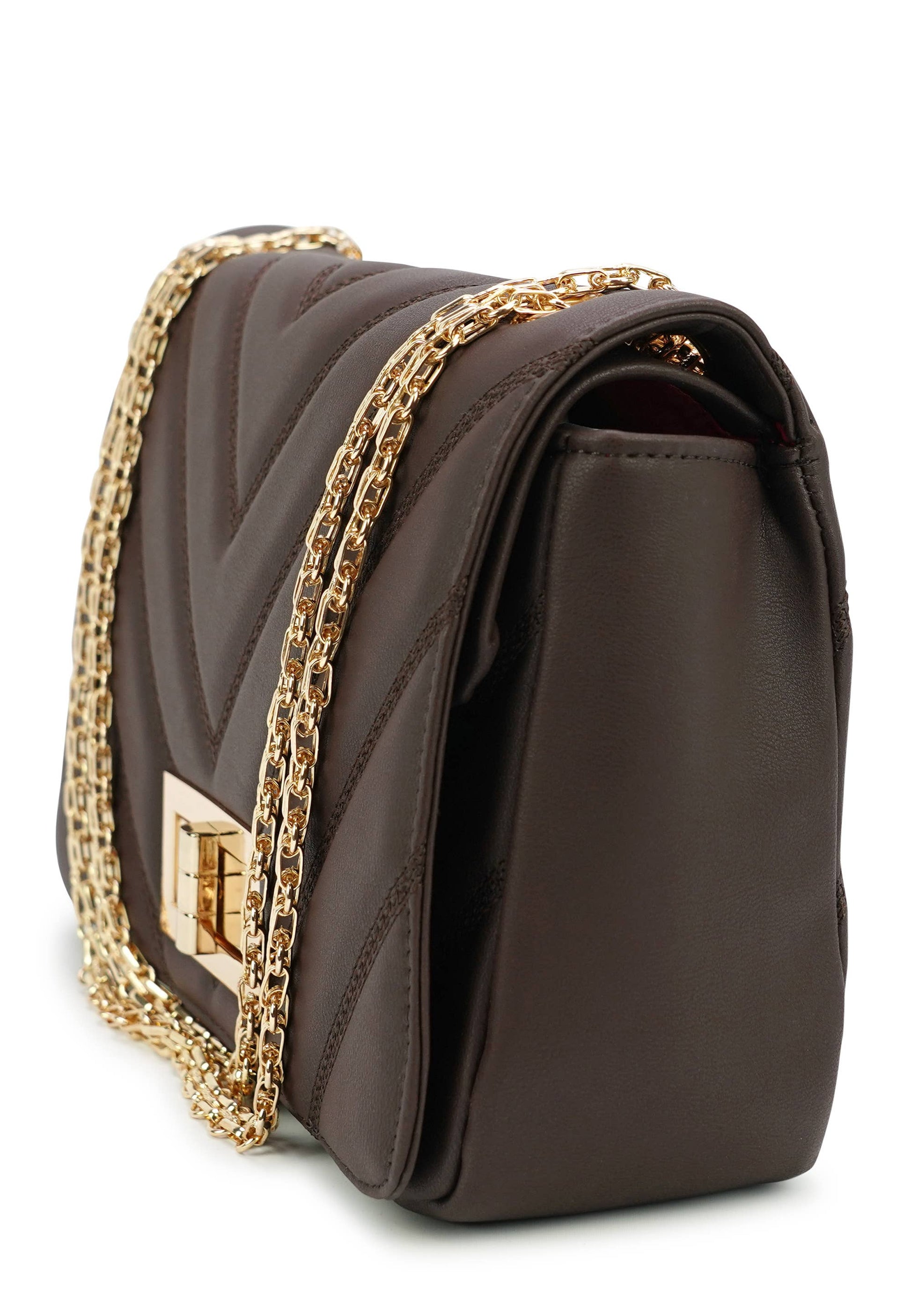 Handtas 'MIRADA' - met gouden draaisluiting - jvrmonkeydesign #