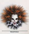 Halloween Krans met Jack-o’-Lantern & Vleermuizen – Spooky Wanddecoratie