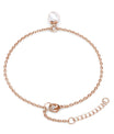 Mother of Pearl Trio Set - Roségoud en kristal - jvrmonkeydesign #