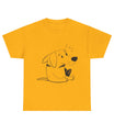 Cartoon Honden T-shirt - jvrmonkeydesign #