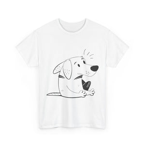 Cartoon Honden T-shirt - jvrmonkeydesign #