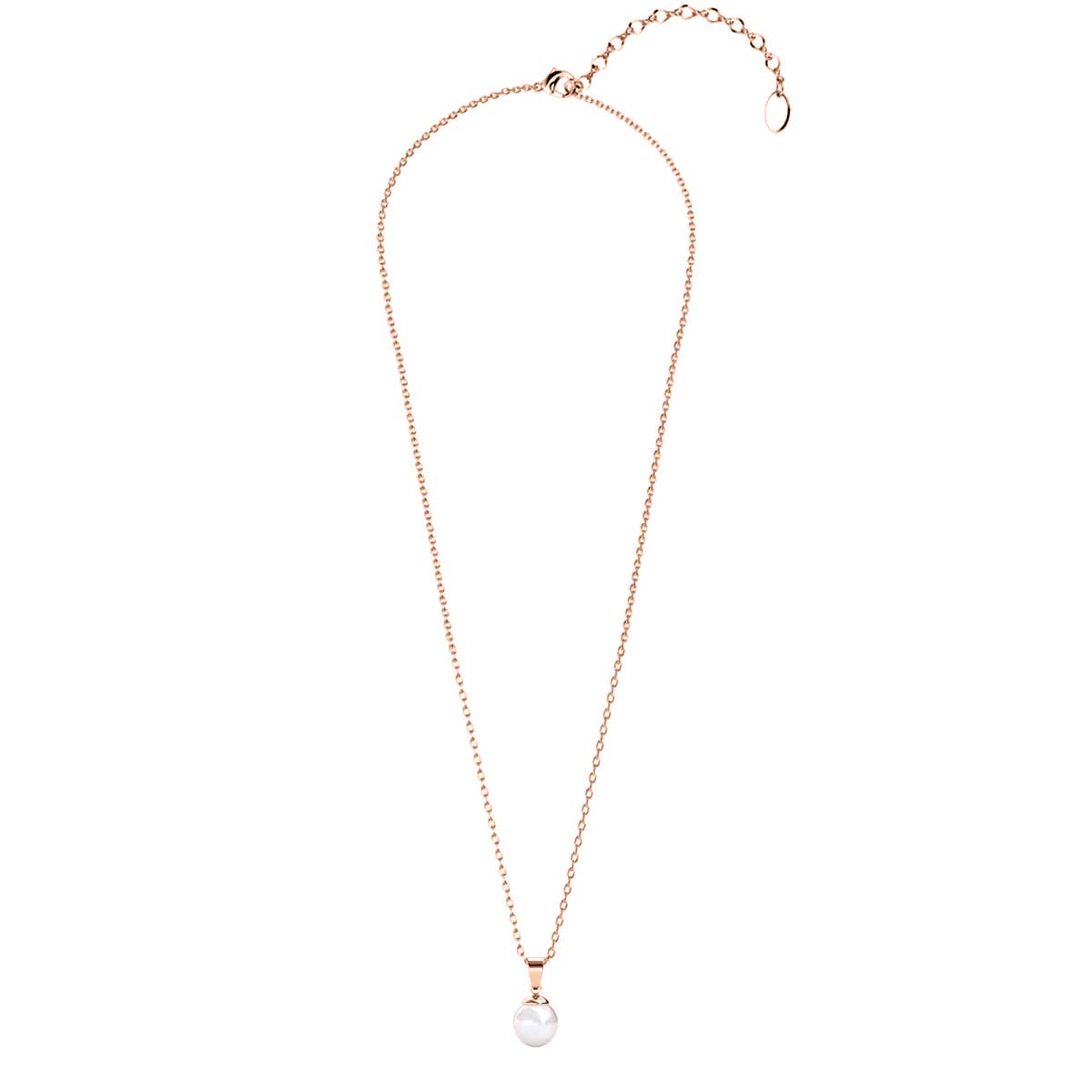 Mother of Pearl Trio Set - Roségoud en kristal - jvrmonkeydesign #