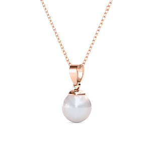 Mother of Pearl Trio Set - Roségoud en kristal - jvrmonkeydesign #