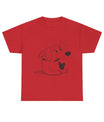 Cartoon Honden T-shirt - jvrmonkeydesign #