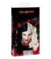 Halloween Wig White Harlequin-3