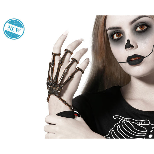 Halloween Decorations Silver Skeleton-1