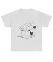 Cartoon Honden T-shirt - jvrmonkeydesign #