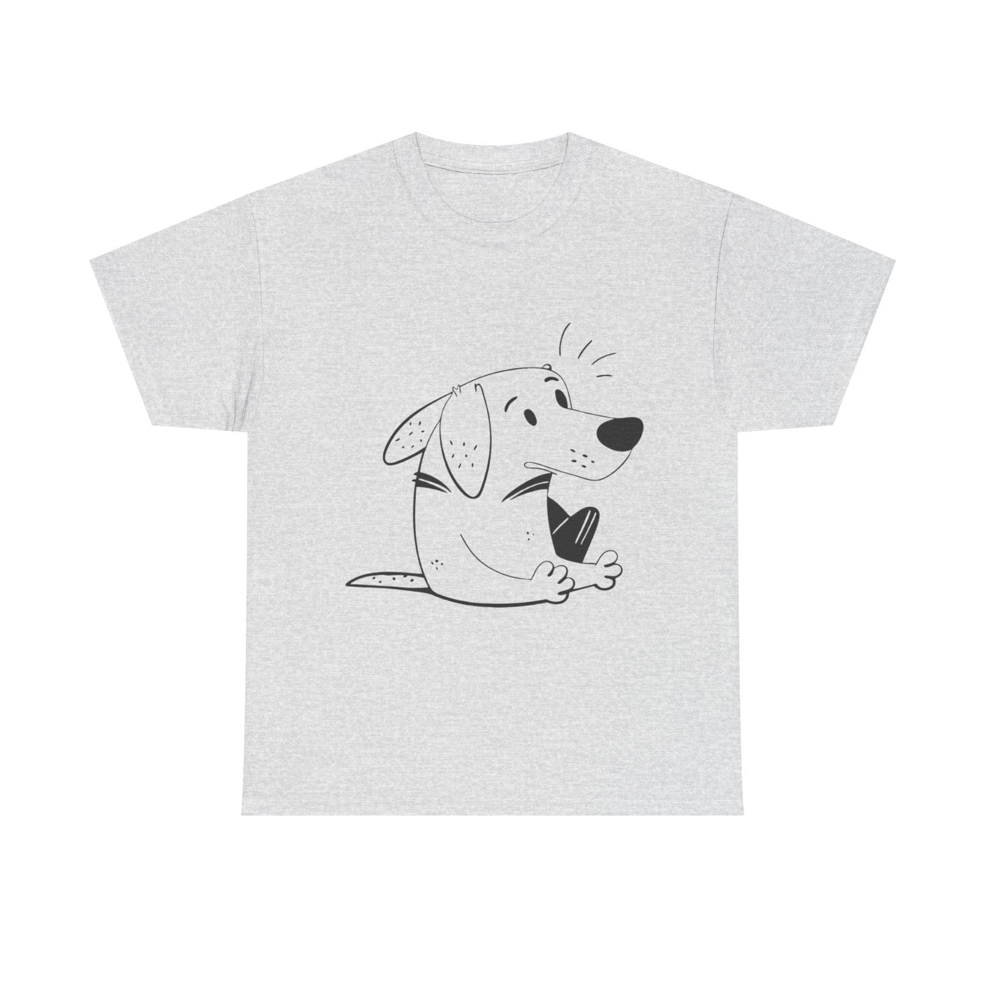 Cartoon Honden T-shirt - jvrmonkeydesign #
