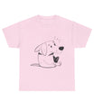 Cartoon Honden T-shirt - jvrmonkeydesign #