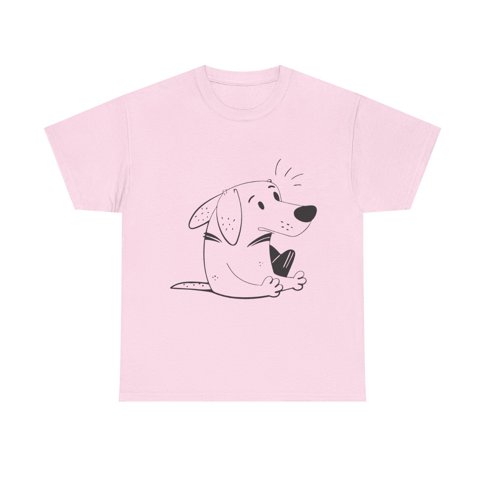 Cartoon Honden T-shirt - jvrmonkeydesign #