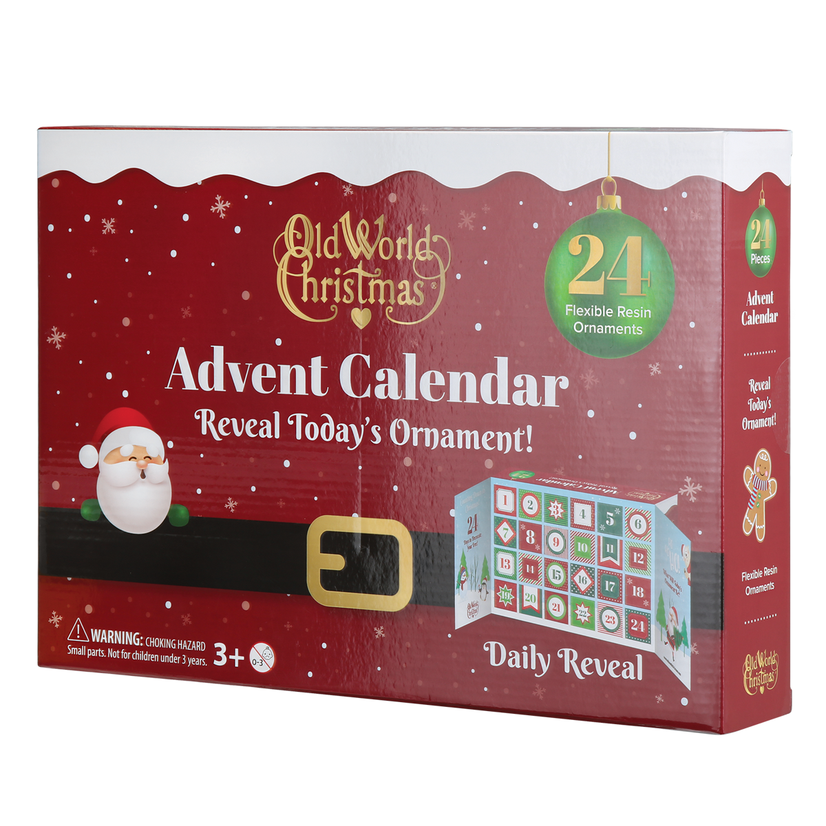 Ornament Adventskalender – 24-delig Feestelijk Aftellen