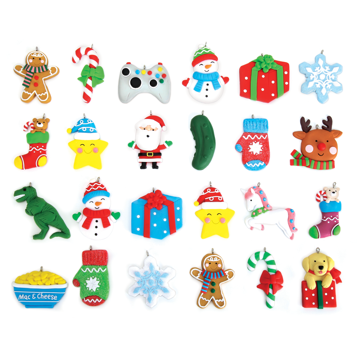 Ornament Adventskalender – 24-delig Feestelijk Aftellen