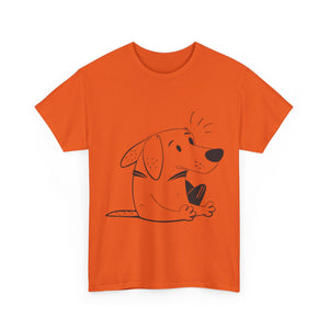 Cartoon Honden T-shirt - jvrmonkeydesign #