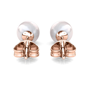 Mother of Pearl Trio Set - Roségoud en kristal - jvrmonkeydesign #